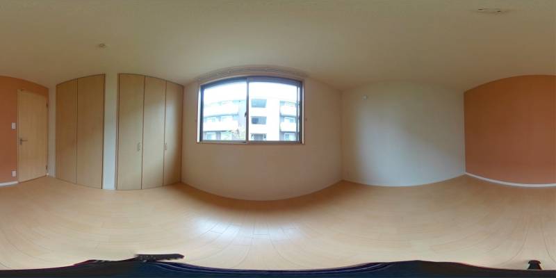 パノラマ画像洋室