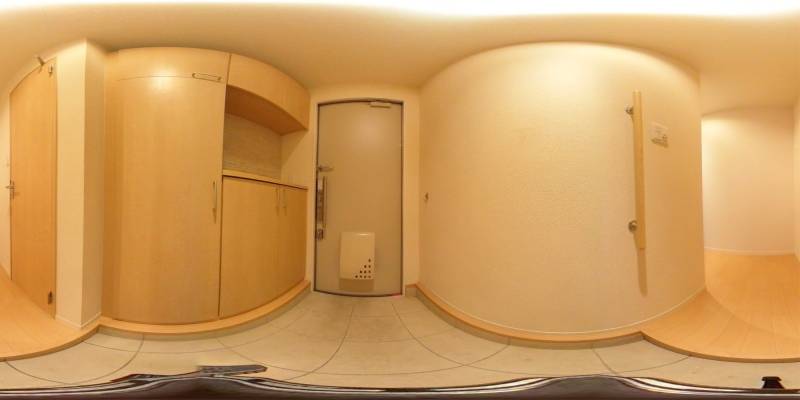 パノラマ画像玄関