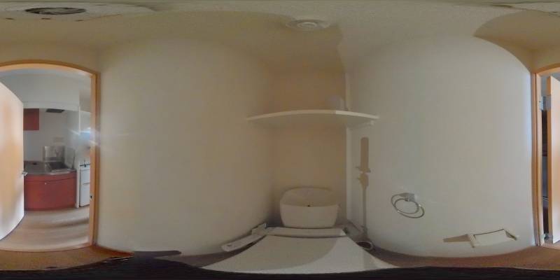 パノラマ画像トイレ