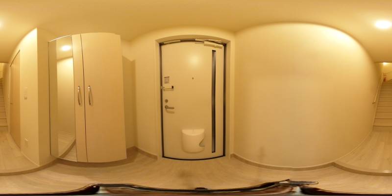 パノラマ画像玄関