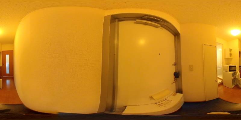 パノラマ画像玄関