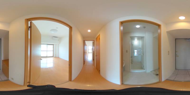 パノラマ画像玄関