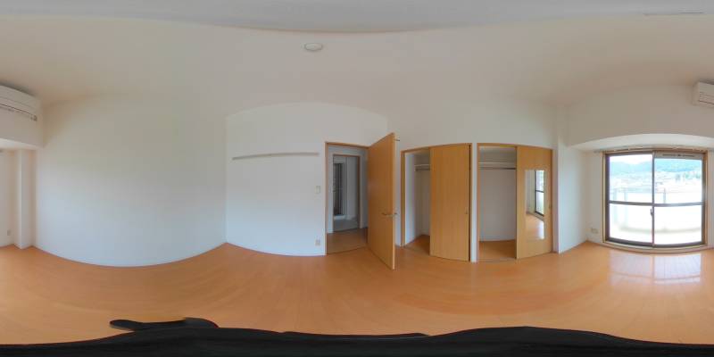 パノラマ画像洋室