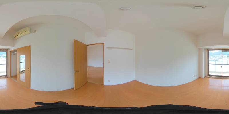 パノラマ画像洋室