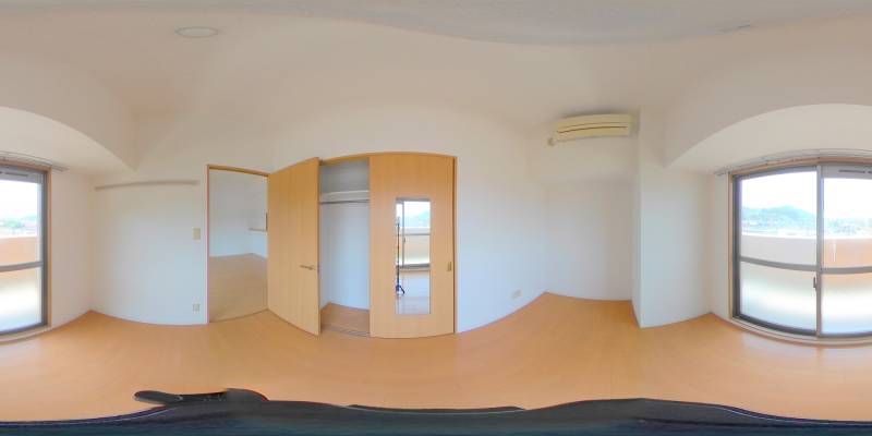 パノラマ画像洋室