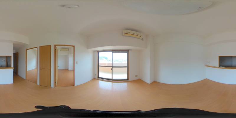 パノラマ画像リビング