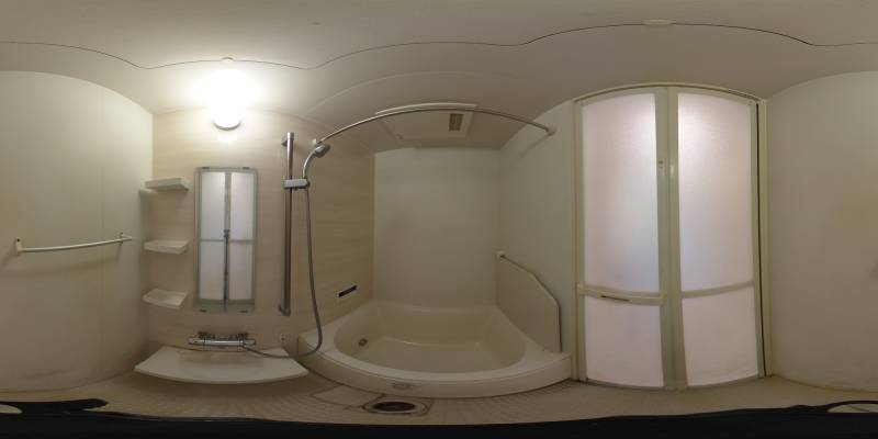 パノラマ画像バスルーム