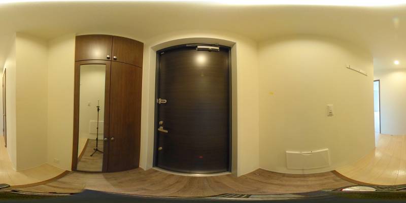 パノラマ画像玄関