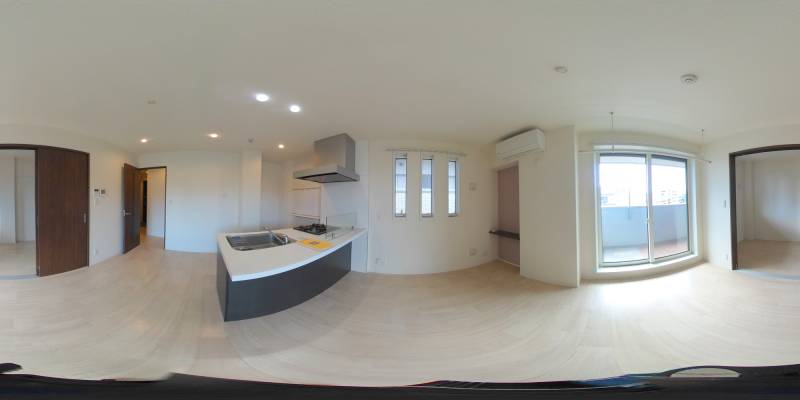 パノラマ画像リビング