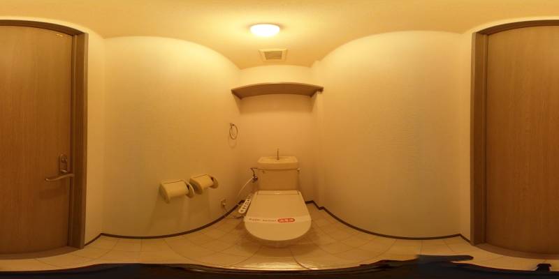 パノラマ画像トイレ