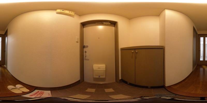 パノラマ画像玄関