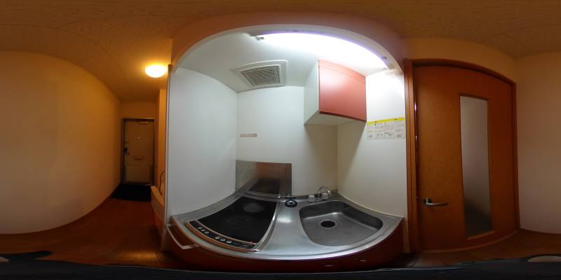 パノラマ画像キッチン