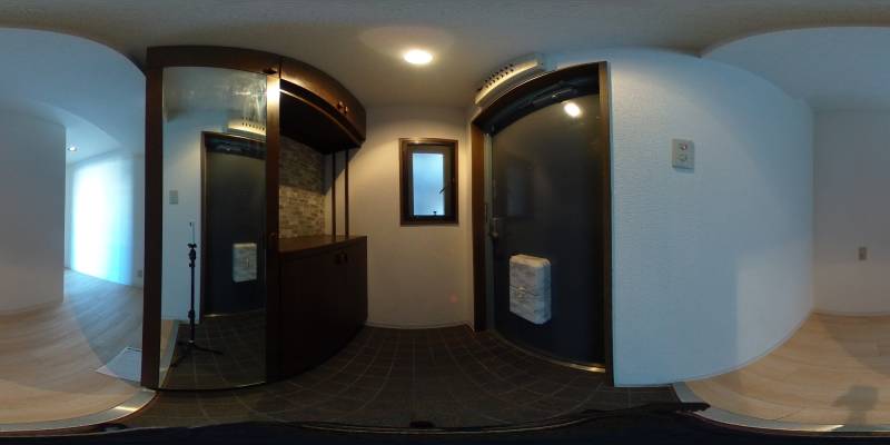 パノラマ画像玄関