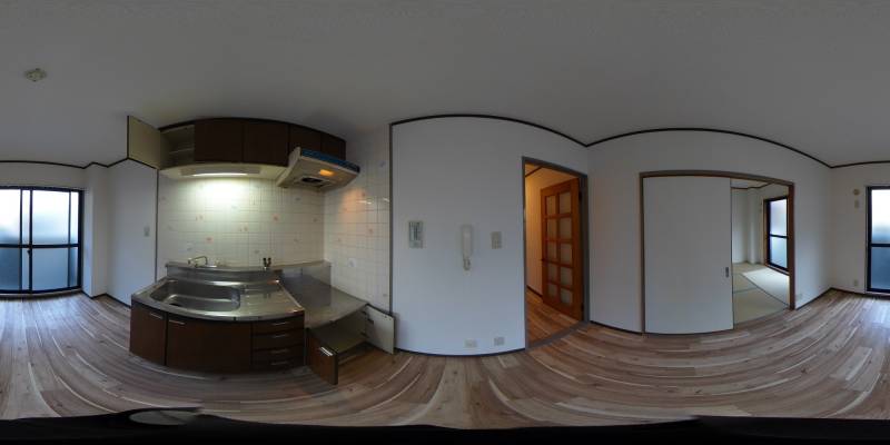 パノラマ画像リビング