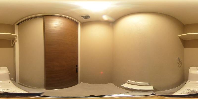 パノラマ画像トイレ