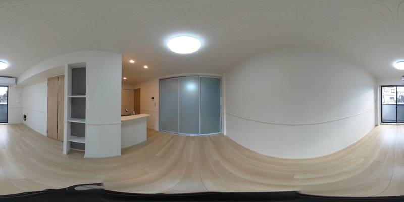 パノラマ画像リビング