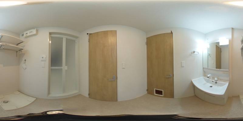 パノラマ画像洗面所