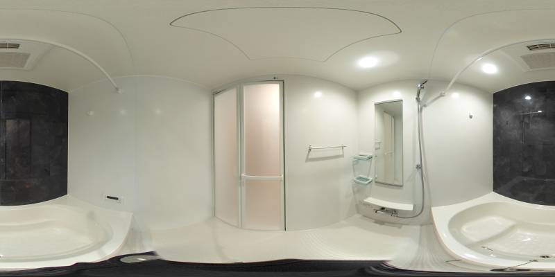 パノラマ画像バスルーム