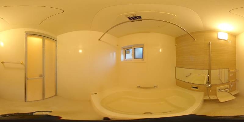 パノラマ画像バスルーム