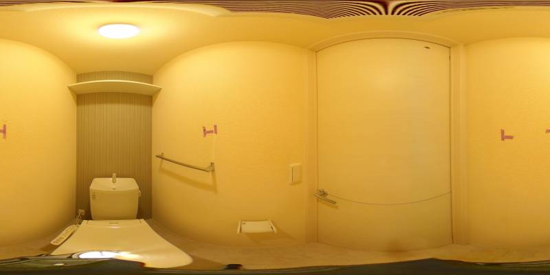 パノラマ画像トイレ