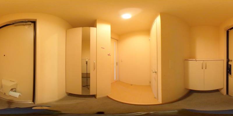 パノラマ画像玄関