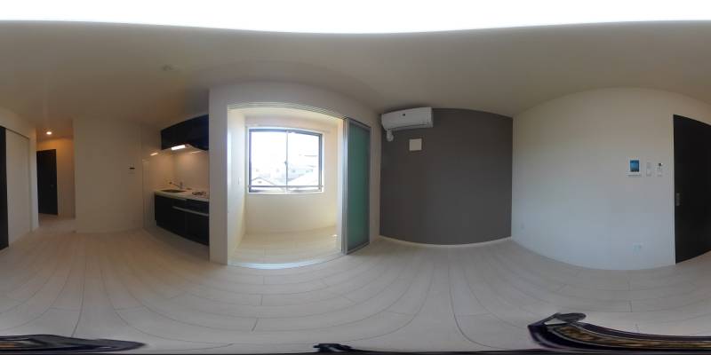 パノラマ画像リビング