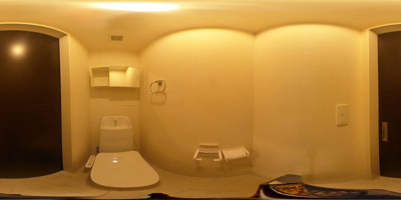 パノラマ画像トイレ