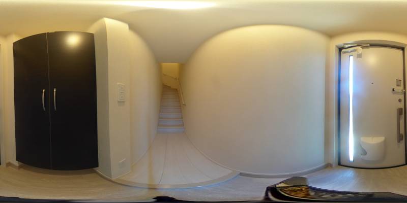 パノラマ画像玄関