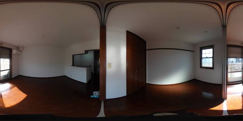 パノラマ画像リビング