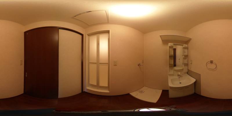 パノラマ画像洗面所