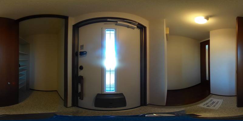 パノラマ画像玄関