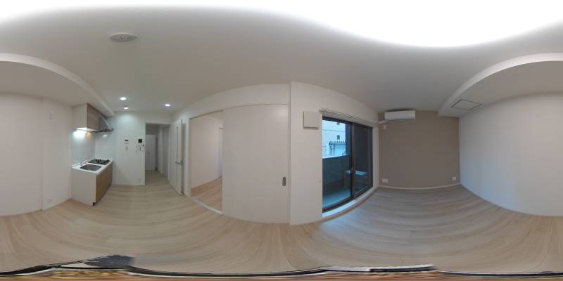 パノラマ画像リビング