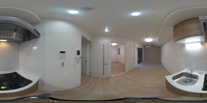 パノラマ画像キッチン