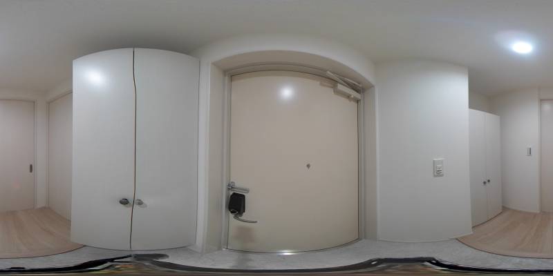 パノラマ画像玄関