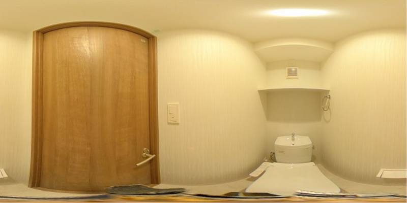 パノラマ画像トイレ