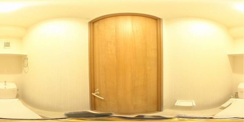 パノラマ画像トイレ