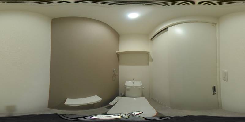 パノラマ画像トイレ