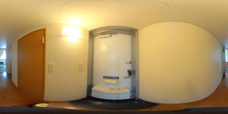 パノラマ画像玄関