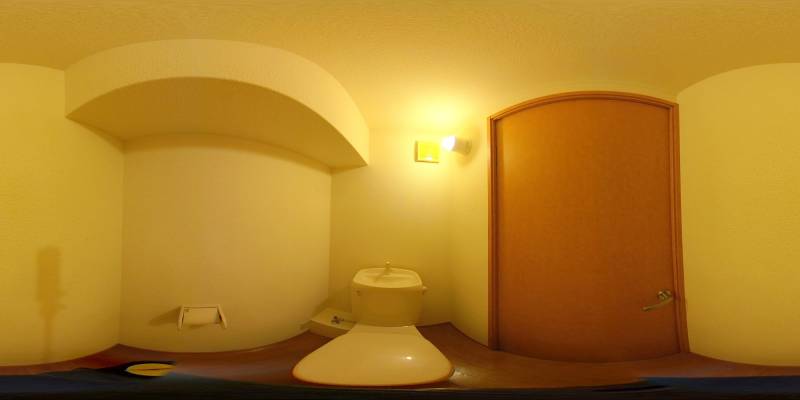 パノラマ画像トイレ