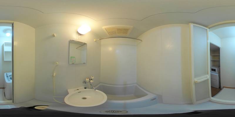 パノラマ画像バスルーム