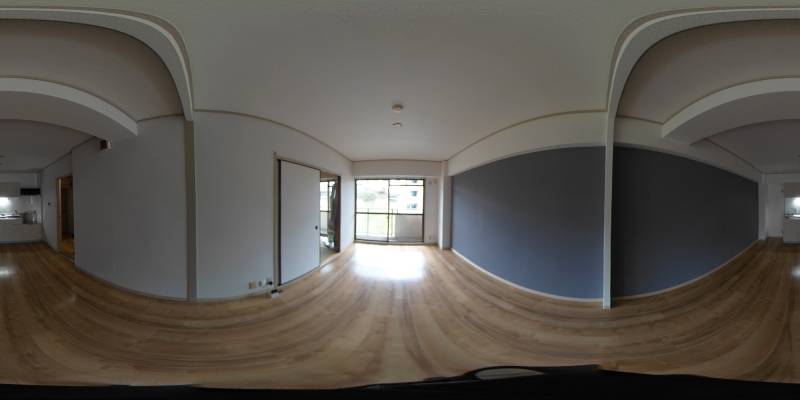 パノラマ画像リビング