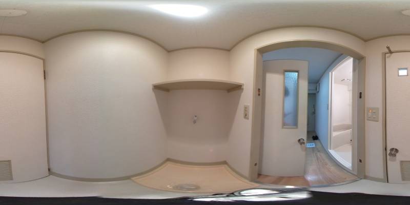 パノラマ画像洗面所