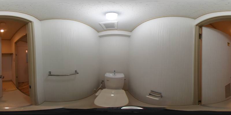 パノラマ画像トイレ