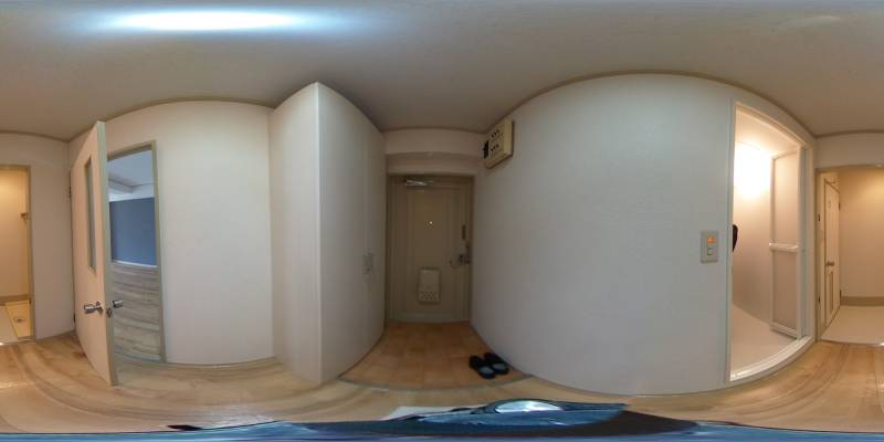 パノラマ画像玄関