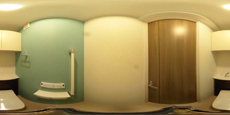 パノラマ画像トイレ