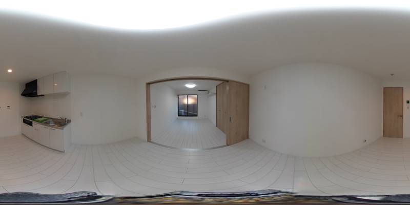 パノラマ画像リビング