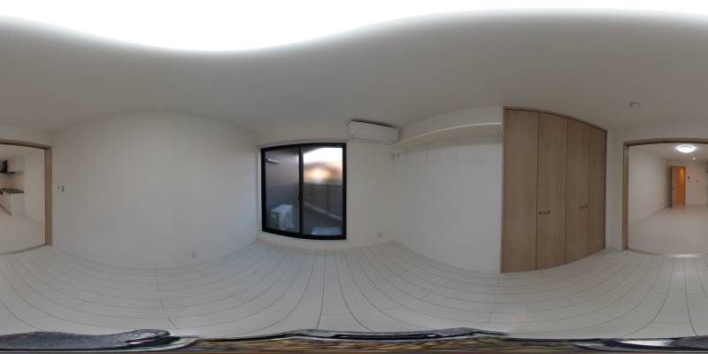 パノラマ画像洋室