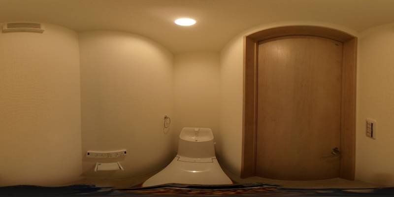 パノラマ画像トイレ