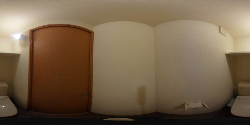 パノラマ画像トイレ