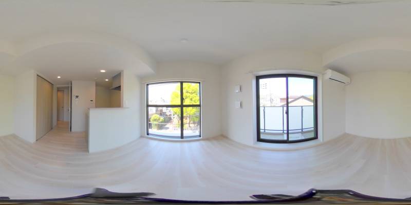 パノラマ画像洋室